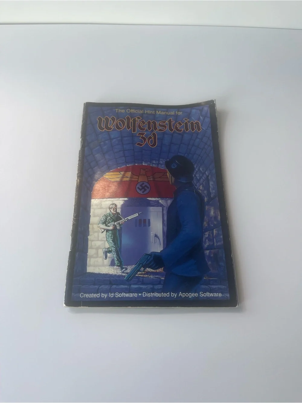 Wolfenstein 3D HINT Manual Only, DOS Mail Version 1992, Id Apogee, NO GAME!